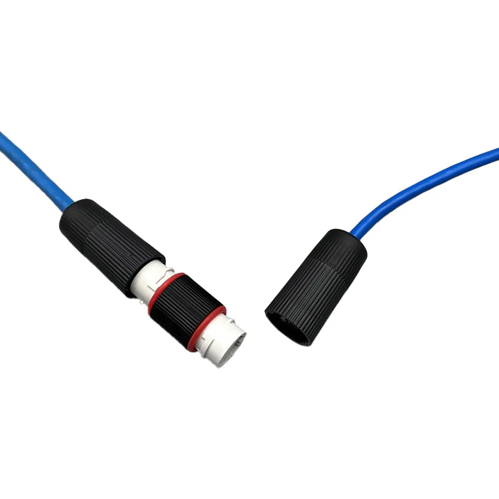 RJ45 Waterproof Connector Cap Cover for Outdoor Camera Female to Female