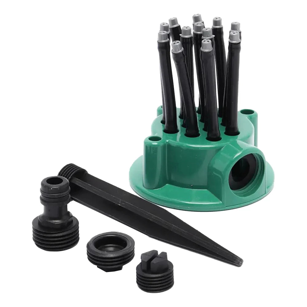 360-degree garden automatic multi-head sprinkler watering sprinkler